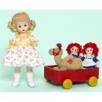 Alexander Dolls 8" Marcella Takes A Trip With Raggedy Ann And Andy - Raggedy Ann And Andy Collecti