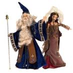 Barbie(バービー) Magic &amp; Mystery Collection; Merlin and Morgan le Fay Doll Set ドール 人形 フィギ