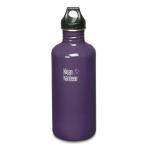 Klean Kanteen 40 oz Stainless Steel Water Bottle (Loop Cap in Black) - Violet Storm