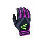 Easton Youth Synergy II Fastpitch Batting Gloves Pink/Green/Grey Large