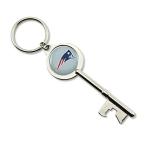 NFL New England Patriots Skeleton Key Bottle Opener Key Ring