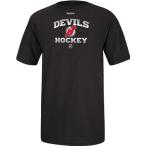 NHL New Jersey Devils Men's Authentic Elite Tee Black Large