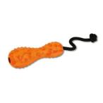 Ruffwear Gourdo Rubber Toy for Dogs Orange Sunset Large