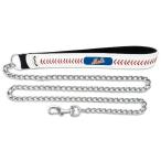 MLB New York Mets Baseball Leather Chain Leash 3.5 mm