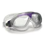 Aqua Sphere Seal XP Lady Swim Goggles (Clear Lens Silver Sparkle/Purple)