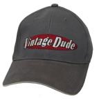 Laid Back Vintage Dude Hat Adjustable Grey