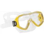 Cressi Sub Ondina Kids One Window Snorkeling Mask (Yellow)