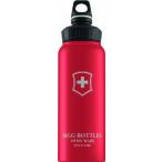 Sigg Wide Mouth Swiss Emblem Water Bottle (Red Touch 1.0-Litre)