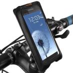 Ibera Spring Loaded Stem Mount Bicycle Smartphone Cam Case Black