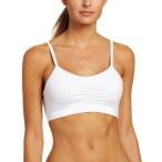 Pure Karma Women's Organic Cotton Cami Bra White Medium