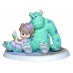 Disney Girl Reading with Sully Figurine　モンスターズ・インク　サリー　フィギュア　Precious Moment