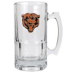 NFL Chicago Bears Primary Logo 1-Liter Macho Mug Clear Glass