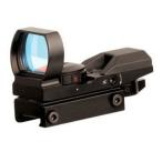 Red-Green 4 Reticle Red Dot Open Reflex Sight - By OTG