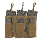 Tactical Tailor 5.56 Triple 30-Round Mag Panel with Magna Mag Coyote Brown