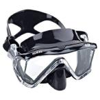 Mares i3 Liquidskin Scuba Diving Mask (Clear Black)
