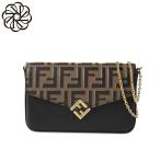 FENDI フェンディ ショルダー付 クラッチバッグ FF DIAMOND FFダイヤモンド 8M0509 AVN9 F13VK
