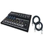 Mackie Mix Series Mix12FX 12-Channel Effects Mixer bundled with 2 Free 20' XLR Cables