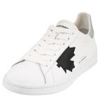 DSQUARED2 ディースクエアード スニーカー S82SN0174 BOXER SNEAKER メンズ 男性 シューズ 靴 ローカット M1365 WHITE/BLACK ホワイト×ブラック