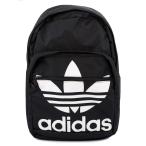 ショッピングアディダス リュックサック adidas アディダス バックパック CL5498 Originals Trefoil Pocket Backpack 男女兼用 リュックサック ブラック×ホワイト