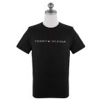 TOMMY HILFIGER トミーヒルフィガー 半袖Tシャツ 78J7777 SPORT SS TEE メンズ クルーネック 001 BEI Th Deep Black ブラック