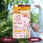アラウ 無添加 泡ボディソープ 詰替用 430ml 2セット 無添加せっけん ボディウォッシュ arau  サラヤ 天然アロマ 合成香料不使用 無着色 合成界面活性剤不使用