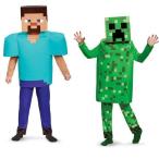 ハロウィン コスプレ 衣装 MINECRAFT マインクラフト スティーブ ハロウィン キッズ コスチューム 男の子 S-XL 子供 仮装