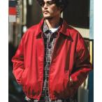 ウイングトップ メンズ NULL ヌル ブルゾン ツイル スウィングトップ オーバーサイズ ビッグサイズ 大きい カジュアル シンプル ストリート スケーター アメカジ