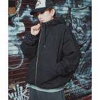 パーカー メンズ ダック ボアライナー ワークジャケット フーディージャケット ブルゾン ウィンドブレーカー アメカジ カジュアル ワーク ストリート スケーター