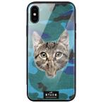 iPhoneXRソラちゃん肉球をペ...