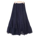 2025AW　yori フロッキーレーススカート   YR23-25153AW ＊