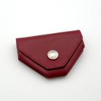  б/у самый хорошая вещь Hermes HERMES ячейка для монет Van cattle кошелек для мелочи . кожа wine red цвет серия 