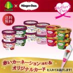 ショッピングアイスクリーム 母の日 2024 ハーゲンダッツ ミニカップ12個セット ギフト プレゼント 送料無料 アイスクリーム メッセージカード