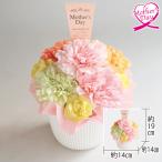 母の日 ギフト カーネーション アレンジメント 花 アレンジメント『パステルフルール』 いなげや プレゼント 2026 70代 60代 メッセージカード 高級 人気