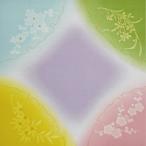  furoshiki .... столица крепдешин 2 ширина примерно 68cm затемнение 4 ..M80#801 INAZUMA