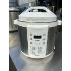 ショッピング圧力鍋 電気圧力鍋 圧力鍋 6L アイリスオーヤマ PC-EMA6-W 業務用 中古/送料別途見積