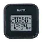 タニタ デジタル温湿度計 TT-571-BK ブラック 幅30×奥行75×高さ75(mm) /業務用/新品/小物送料対象商品