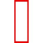 赤枠ポスター 6号 無地/100枚入り /業務用/新品/小物送料対象商品