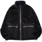ショッピングFleece エーエフアーティファクト A.F ARTEFACT Fleece Combi Track Jacket black afartefact-ag-12078