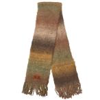 kamiyaKAMIYA Gradient Knit Scarf green KAMIYA-G15AC201