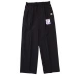 ショッピングPT インストルメンタル instrumental WR TAFFETA EASY TROUSERS black MIHARAYASUHIRO-I16PT104