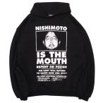 ショッピングIS 【SALE セール】ニシモトイズザマウス NISHIMOTO IS THE MOUTH SWEAT HOODIE black NISM-NIM-L13CM