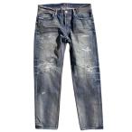 TMT 12oz SOFT DENIM 5P STRAIGHT vintage processing indigo light TMT-TPTS26RE01