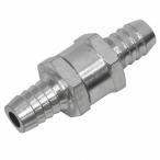 『12mm』 ワンウェイバルブ 逆流防止 逆止弁 チェック弁 内圧コントロール ブレーキブリーダー アルミ合金 燃料 ライン 配管