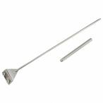  длинный скребок Pro Ray The - самый длинный 46.5cm 2 ступенчатый техническое обслуживание аквариум koke брать . лопатка из нержавеющей стали крепкий 