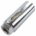 O2センサーソケット 22mm 差込角1/2(12.7mm) 全長90mm オーツーセンサーソケット 脱着工具 交換 バキュームインジェクター ソケットレンチ