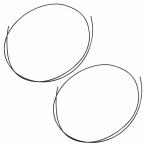 [φ1mm×1M× 2 шт set]. сжатие камера 1 мм чёрный / черный электропроводка защита Raver резина камера изоляция электропроводка покрытие нагрев shrink камера 