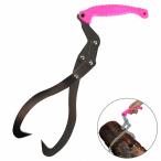 ショッピングトング 『30cm ハンドル付』丸太 トング 木材 原木 リフティング トング 伐採 集材 林業 薪 薪割 移動 ハンド リフト リフター 1本