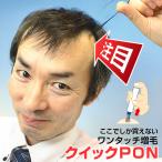 かつら ウィッグ セルフ増毛 クイックPON クイックポン 自分で簡単増毛 送料無料 円形脱毛 男女兼用
