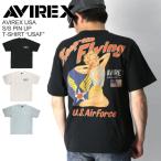(アビレックス) AVIREX アヴィレックス ショートスリーブ ピンナップ 半袖 Tシャツ ”U.S.A.F.