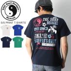 (（ティー＆シー）) T&C Surf Designs ショートスリーブ プリント Tシャツ サーファー Tシャツ ハワイアン Tシャツ サーフ デザイン メンズ レディース